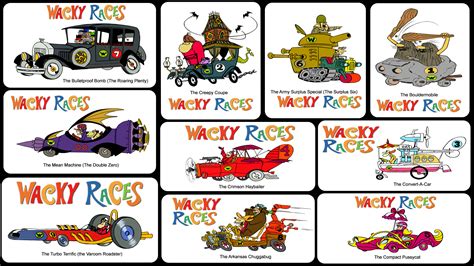 Wacky Races Cartoon Characters Names ~ Wacky Races Cartoon Photos ...