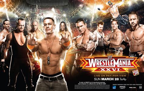 WWE Wrestlemania (#4 of 16): Extra Large Movie Poster Image - IMP Awards