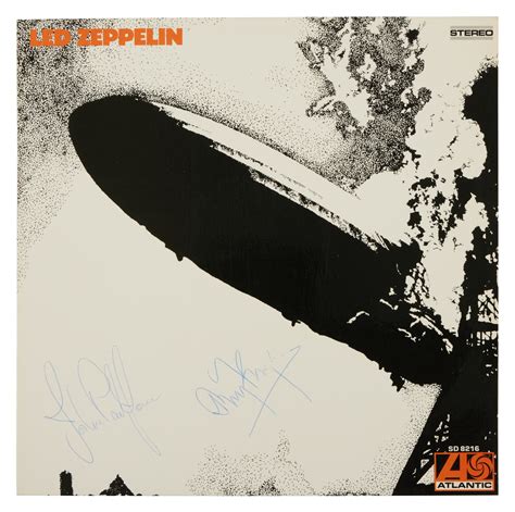 Led Zeppelin | A signed copy of the debut album | Rock & Roll | Books & Manuscripts | Sotheby's