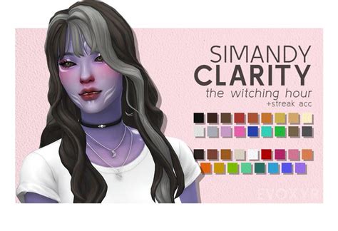 💎Lovely Magic💎(passion flower) | Sims hair, Sims 4, Sims 4 characters