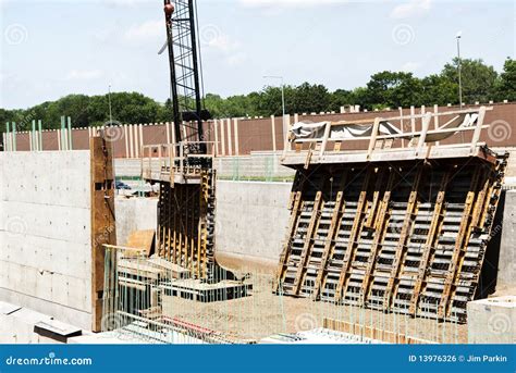 Freeway construction stock photo. Image of site, wall - 13976326