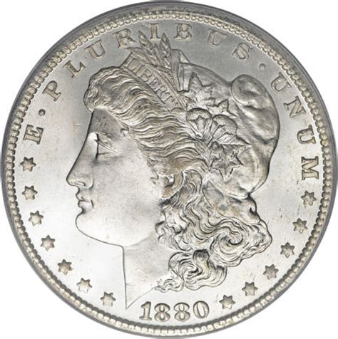 1880-S Morgan Silver Dollar (Extremely Fine to Almost Uncirculated ...