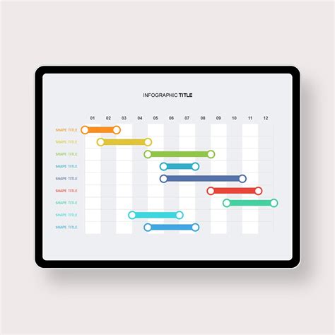 Project Schedule Bar PowerPoint Templates - PowerPoint Free