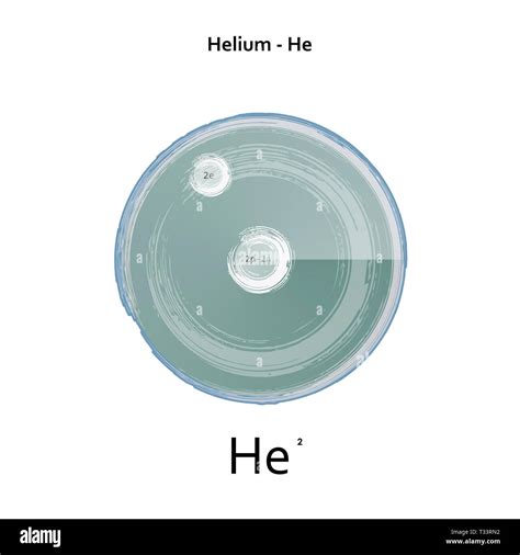 Helium atom hi-res stock photography and images - Alamy