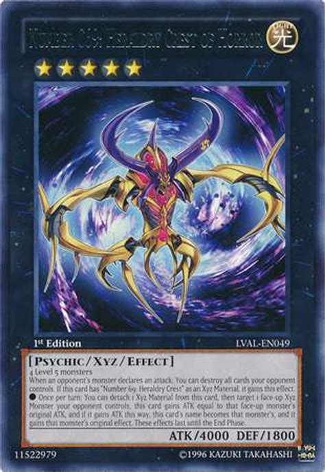 YuGiOh Zexal Legacy of the Valiant Single Card Rare Number C69 Heraldry ...