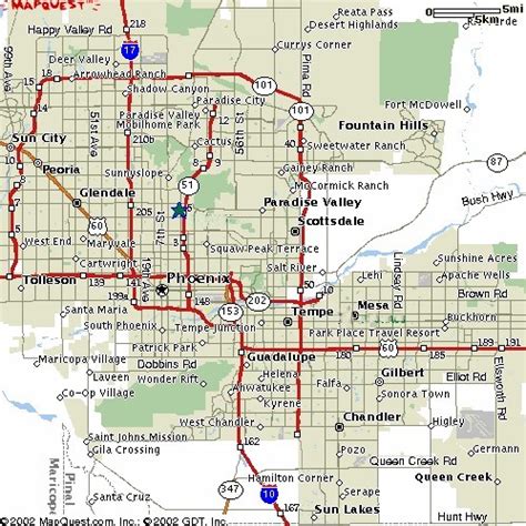 Phoenix Map - Free Printable Maps