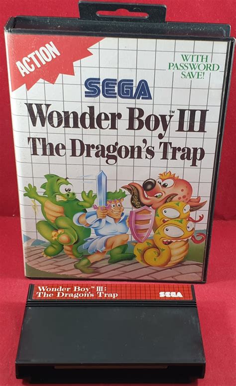 Wonder Boy III the Dragon's Trap Sega Master System Game – Retro Gamer Heaven