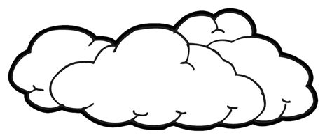 Clouds Black And White Clipart - ClipArt Best