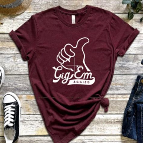 Gig Em Aggies - Etsy