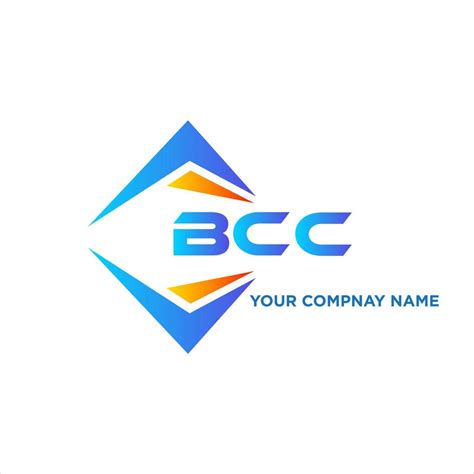 BCC abstract technology logo design on white background. BCC creative initials letter logo ...