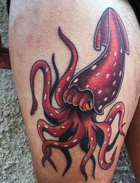 Squid Tattoo Designs, Ideas and Meaning | Tattoos For You