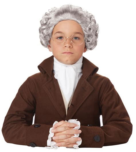 George Washington Thomas Jefferson Colonial School Play Costume CHILD ...