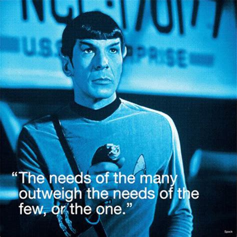 Star Trek - Spock I.Quote Art Print by Anonymous at King & McGaw