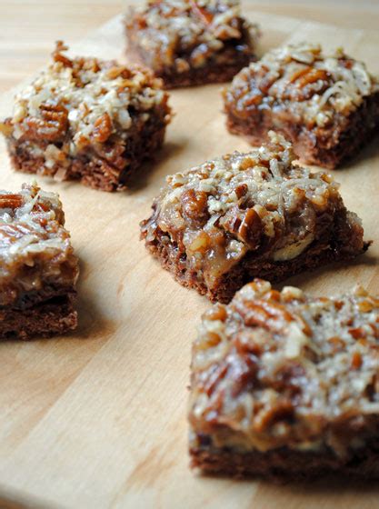 German Chocolate Pecan Pie Bars