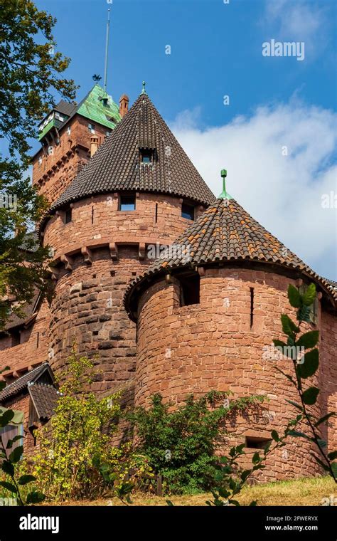 Old castle in the Alsace Stock Photo - Alamy