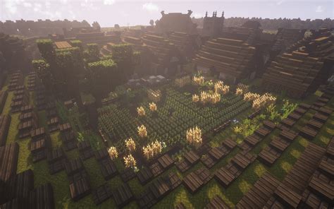 Anglo-Saxon Alfredian Burh [880 - 1066 A.D.] Minecraft Map