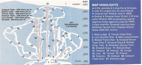 Wildcat Mountain - SkiMap.org