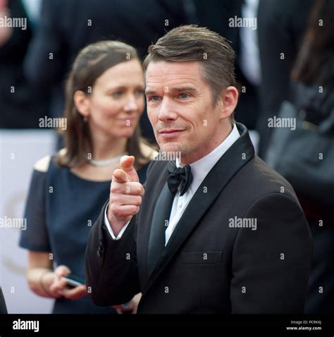 HOLLYWOOD, CA - FEBRUARY 22: Ethan Hawke arrives at the 87th Annual Academy Awards at Hollywood ...