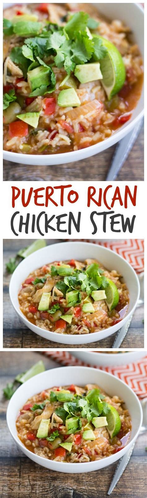 Puerto Rican Chicken Stew