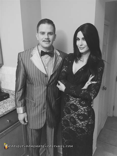 Morticia and Gomez Addams Couples Costume