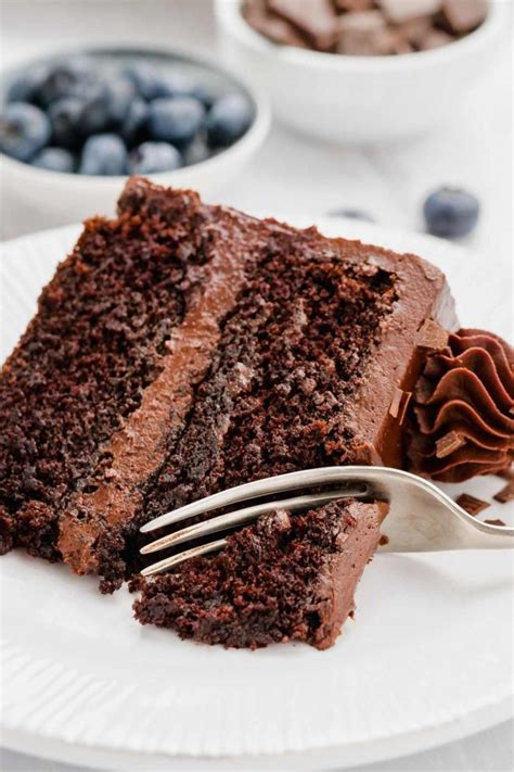 Dairy-free Chocolate Cake - Super Easy, Moist, Fudgy - Texanerin Baking