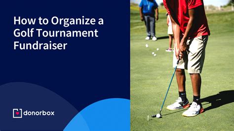 How to Organize a Golf Tournament Fundraiser [Steps + Ideas]