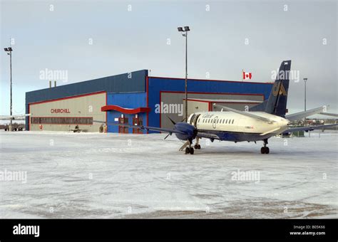 Manitoba Churchill airport Stock Photo - Alamy