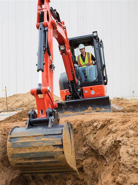 Kubota Compact Excavators Summarized — 2017 Spec Guide - Compact Equipment Magazine