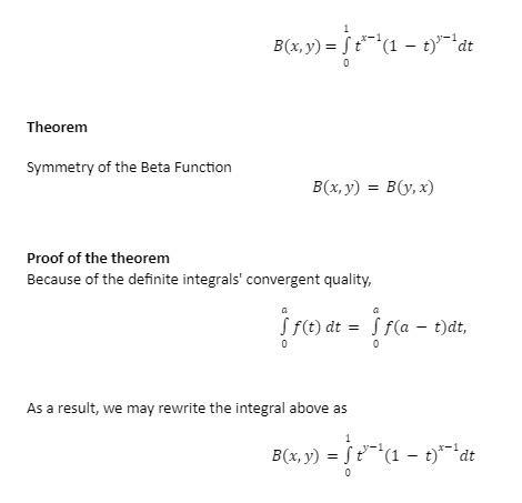 beta function