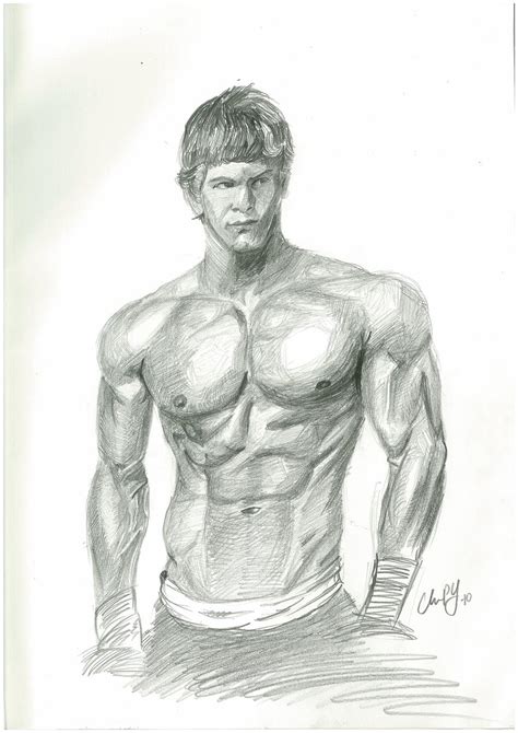 Muscle Sketch 4 by chompyyear on DeviantArt