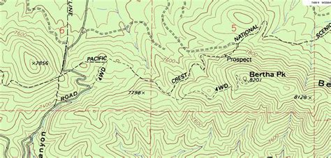 Ridge On A Topographic Map World Map | The Best Porn Website