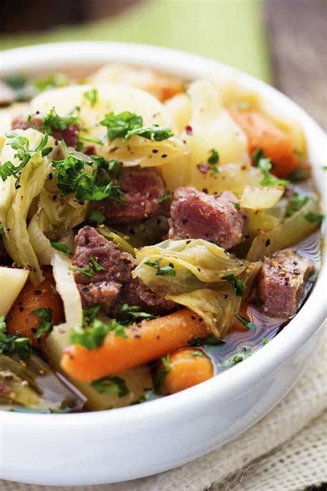 Slow Cooker Corned Beef and Cabbage Stew | The Recipe Critic