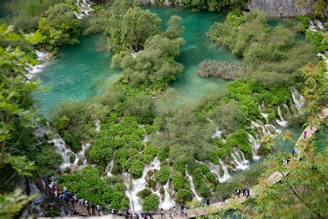 Scenic waterfalls at plitvice national park, Croatia - Susana Millman Photography