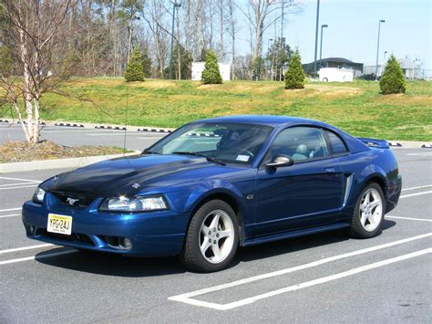 Atlantic Blue 2000 Ford Mustang