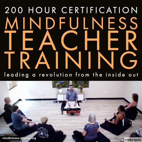 200 Hour Mindfulness Teacher Training Certificate Program