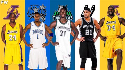 Ranking The 10 Greatest All-NBA First Teams In History - Fadeaway World