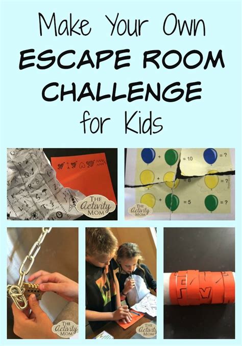 Make Your Own Escape Room Challenge for Kids Easy and fun to make your own at home! Escape Room ...