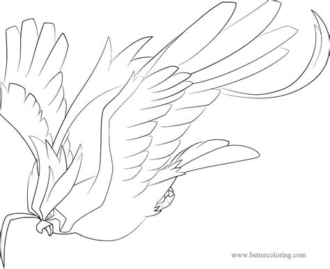 Mega Bird Pokemon Coloring Pages - Free Printable Coloring Pages