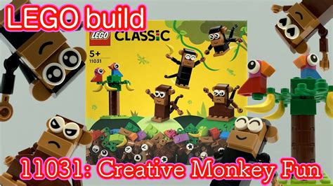 LEGO Classic Creative Monkey Fun Set 11031 - YouTube