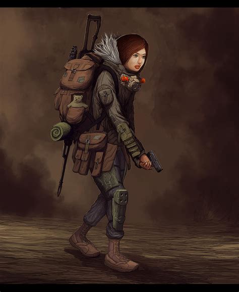 Post Apocalyptic Character Design by DanilLovesFood on DeviantArt