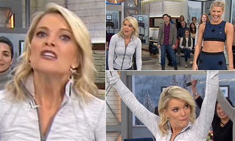 Megyn Kelly struggles to keep up with workout on Today | Daily Mail Online