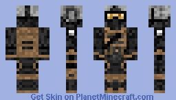 Shadow Company Marine Minecraft Skin