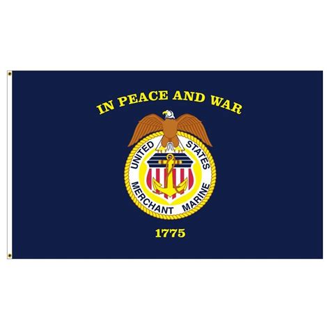 Merchant Marine Flag - W.G.N Flag & Decorating Co