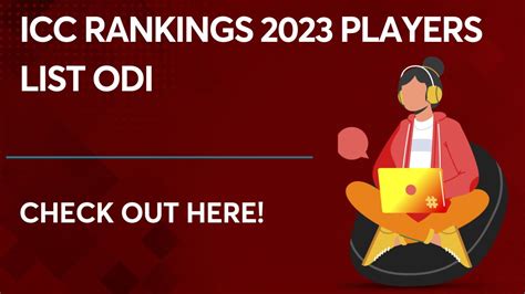 ICC Rankings 2023 Players list ODI: Check the players list here!