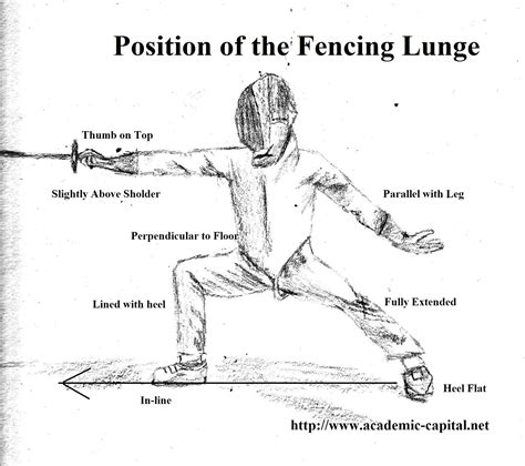 Academic-Capital: The Basics of the Fencing Lunge