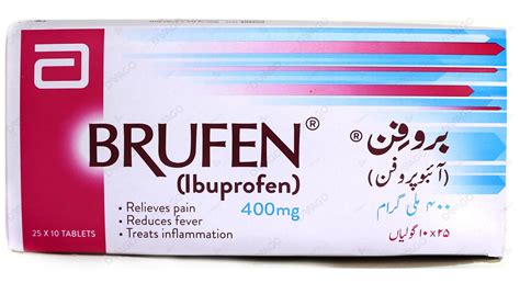 Brufen Ibuprofen 400mg Tablet Uses, Side Effects & Price - DVAGO®