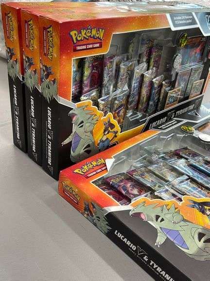 (4) POKEMON HEAVY HITTERS PREMIUM COLLECTIONS IN BOXES - Earl's Auction ...