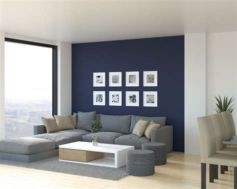 10 Elegant Dark Blue Accent Wall Ideas - roomdsign.com