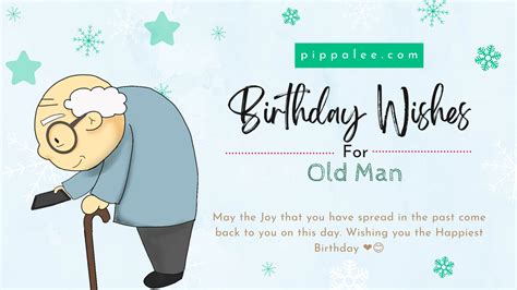 40+ Best Birthday Wishes For Old Man - Cute Wishes 2022