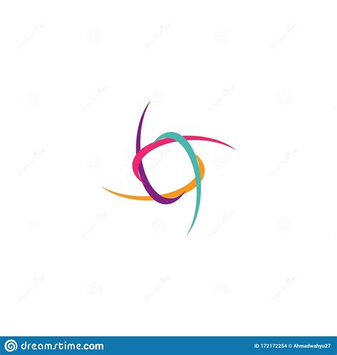 Swoosh logo stock vector. Illustration of education - 172172254